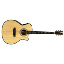Guitarra Electroacustica Premium AM41 con pantalla táctil, Color: Natural, Version: Con recorte, 2 image