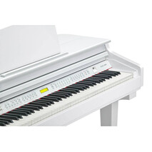 Piano de Cola Kurzweil KAG100 acabado Blanco Brillante