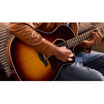 Guitarra Electroacústica Taylor 214CE Deluxe SunBurst, Color: Sunburst, Tipo de cuerdas: Acero