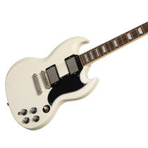Guitarra Electrica Epiphone 1961 Les Paul SG Standard Blanco Vintage, Color: Blanco Vintage, 6 image
