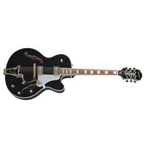 Guitarra Electrica Epiphone Emperor Swingster Black Aged Gloss, Color: Negro, 2 image