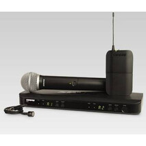 Microfonos Inalambrico Doble Shure BLX1288/CVL Solapa