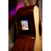 Guitarra Electroacustica Premium AM41 con pantalla táctil, Color: Natural, Version: Con recorte, 7 image
