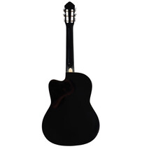 Guitarra Clasica Symphonic Negra Con Recorte EC3920C, Color: Negro, 2 image