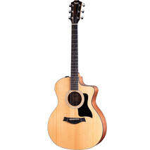 Guitarra Electro-acustica Taylor 114CE-S, Color: Abeto
