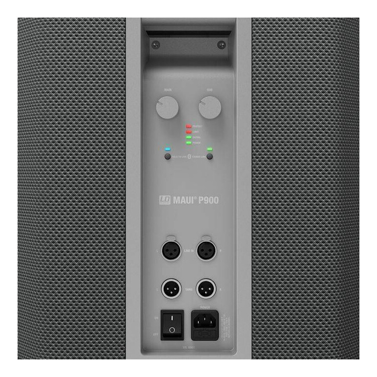 MAUI P900G Sistema Audio Profesional de Columna Color Gris Diseñado por Porsche Design Studio