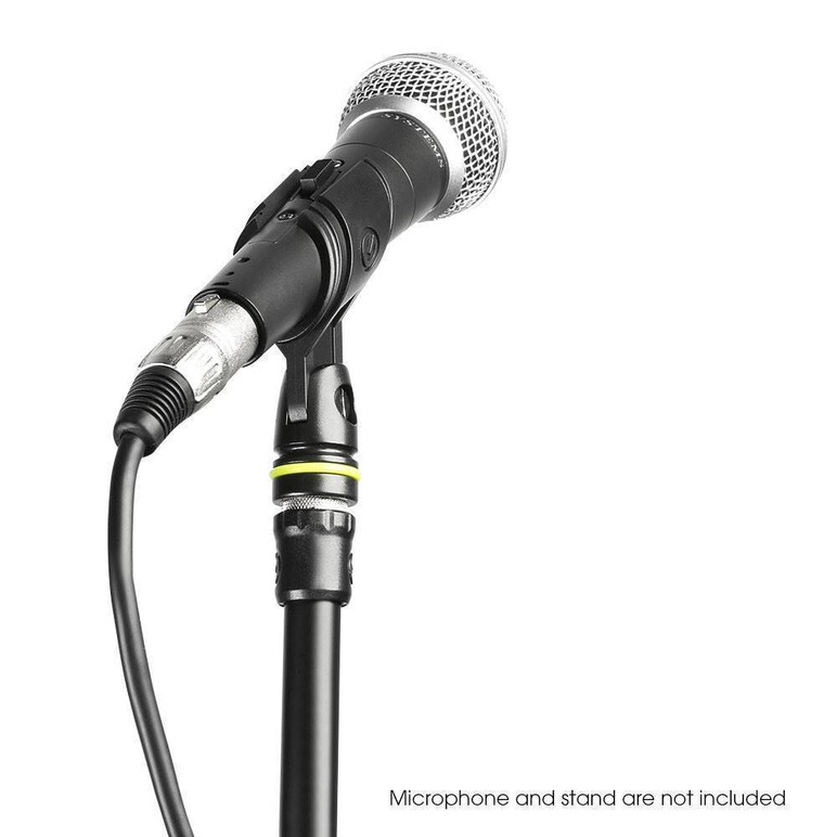Soporte Clamp Gravity de metal para microfono Indestructible