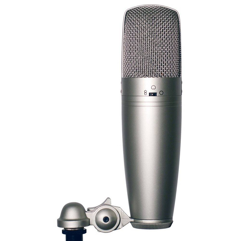 Microfono De Condensador Champange Gold de 3 Patrones  CM-H8C