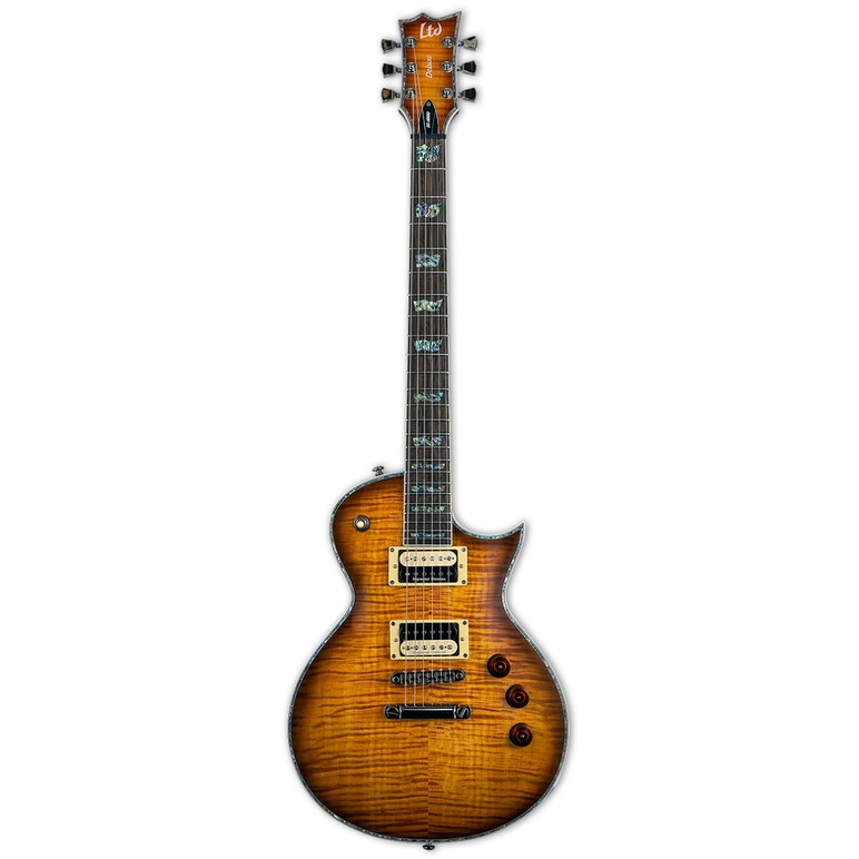 Guitarra Electrica LTD EC-1000 Amber Sunburst, Color: Amber Sunburst