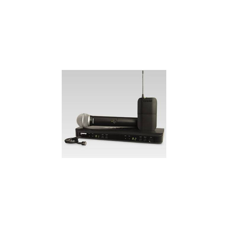 Microfonos Inalambrico Doble Shure BLX1288/CVL Solapa