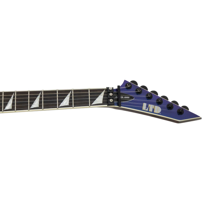 Guitarra Electrica LTD ARROW-1000 VIOLET ANDROMEDA, Color: Azul Tornasol, 5 image