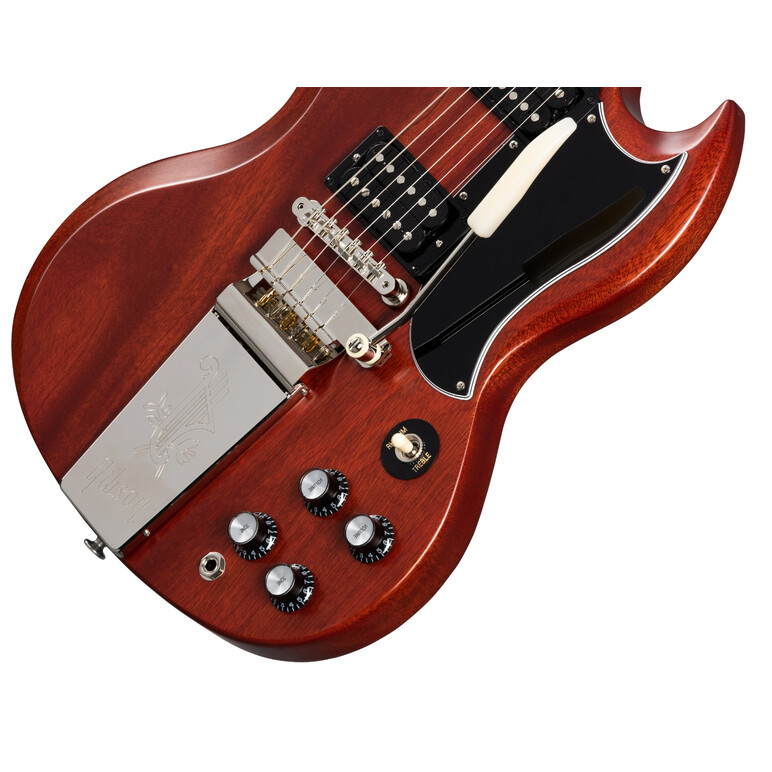 Guitarra Electrica SG Gibson Standard '61 Faded Maestro Vibrola, 4 image